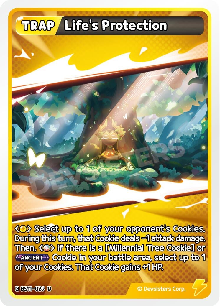 Image for Life's Protection (BS11-029) (BS10-BS11) - CookieRun: Braverse TCG