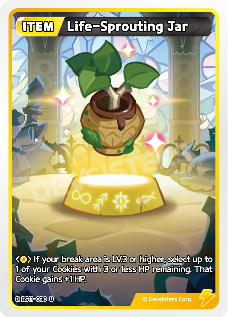 Image for Life-Sprouting Jar (BS11-030) (BS10-BS11) - CookieRun: Braverse TCG