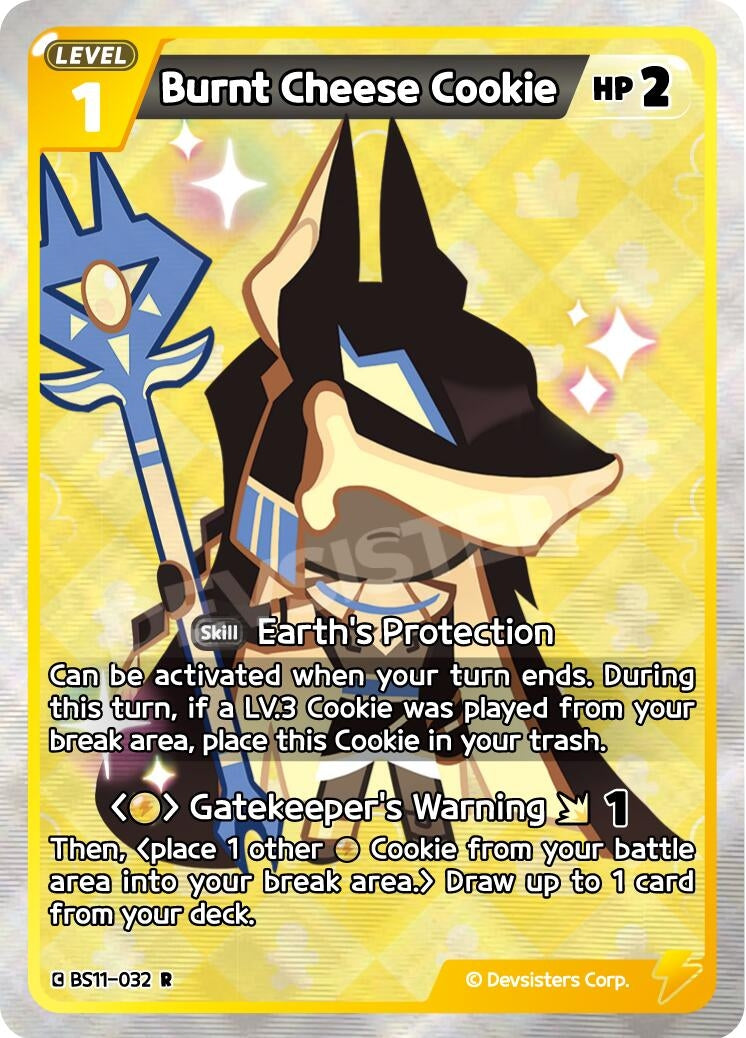 Image for Burnt Cheese Cookie (BS11-032) (BS10-BS11) - CookieRun: Braverse TCG