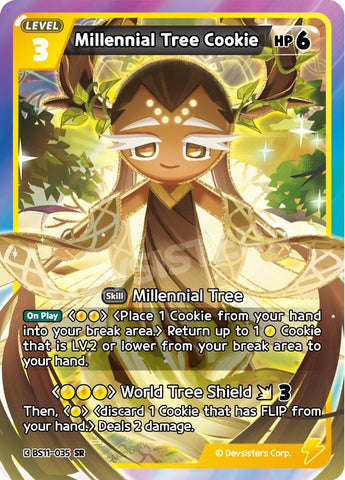 Image for Millennial Tree Cookie (BS11-035) (BS10-BS11) - CookieRun: Braverse TCG