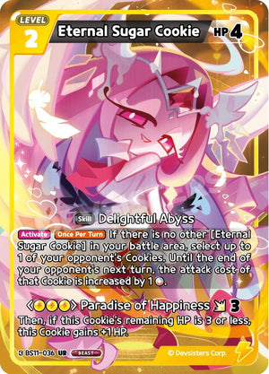 Image for Eternal Sugar Cookie (036) (BS11-036) (BS10-BS11) - CookieRun: Braverse TCG