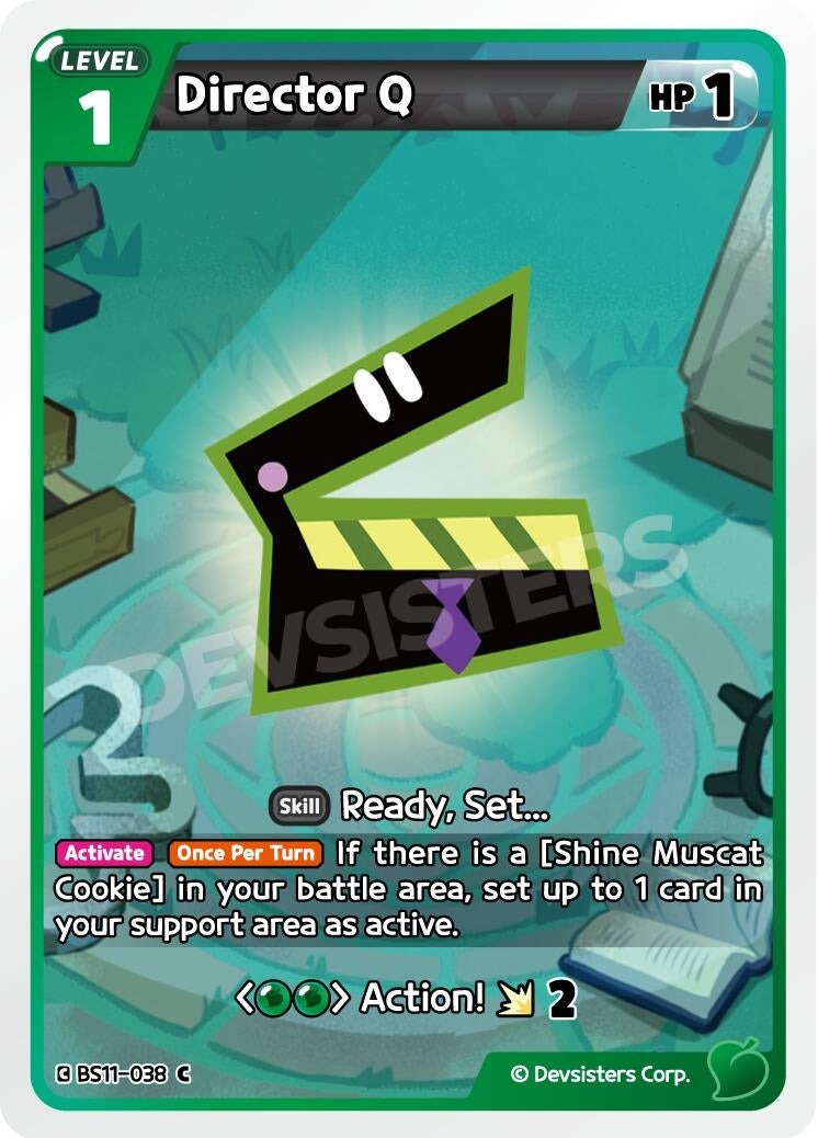 Image for Director Q (BS11-038) (BS10-BS11) - CookieRun: Braverse TCG