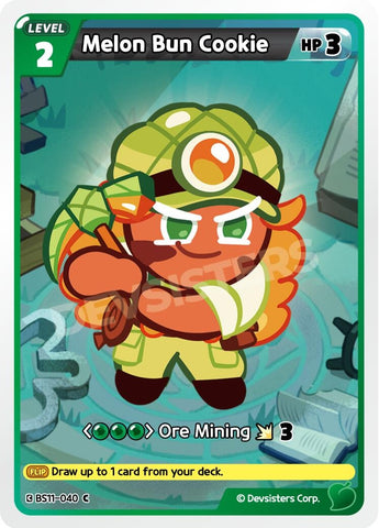 Image for Melon Bun Cookie (BS11-040) (BS10-BS11) - CookieRun: Braverse TCG