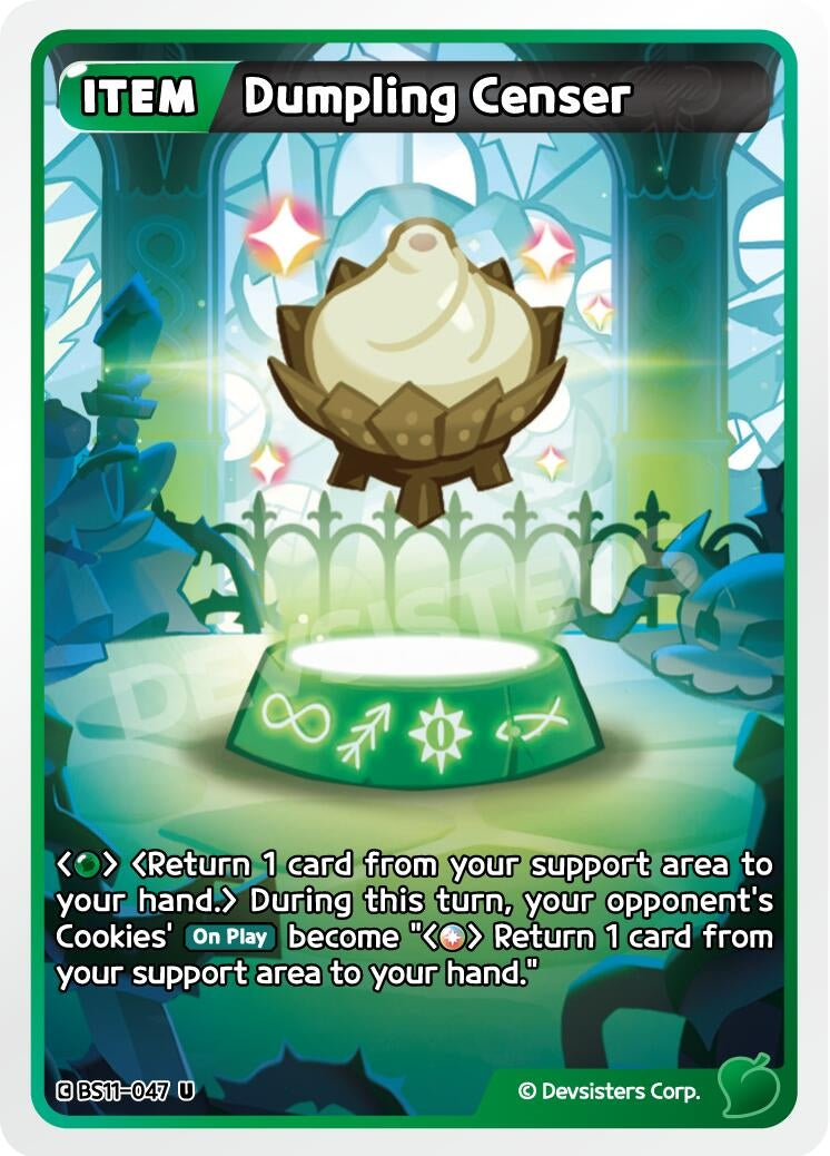 Image for Dumpling Censer (BS11-047) (BS10-BS11) - CookieRun: Braverse TCG