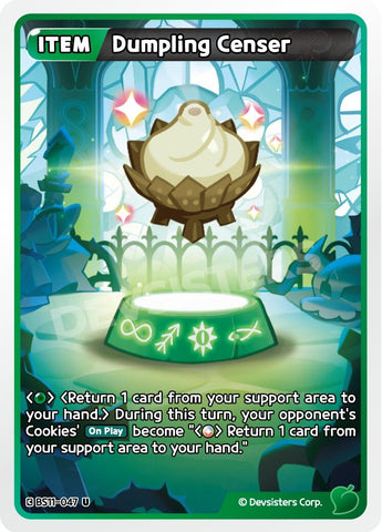 Image for Dumpling Censer (BS11-047) (BS10-BS11) - CookieRun: Braverse TCG