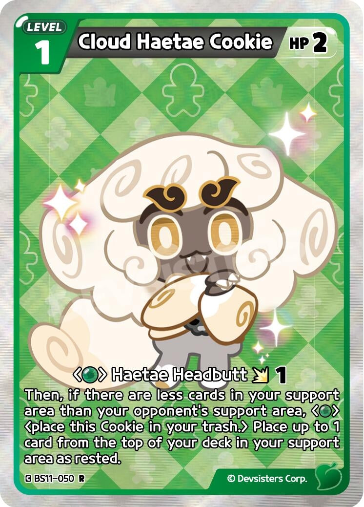 Image for Cloud Haetae Cookie (BS11-050) (BS10-BS11) - CookieRun: Braverse TCG