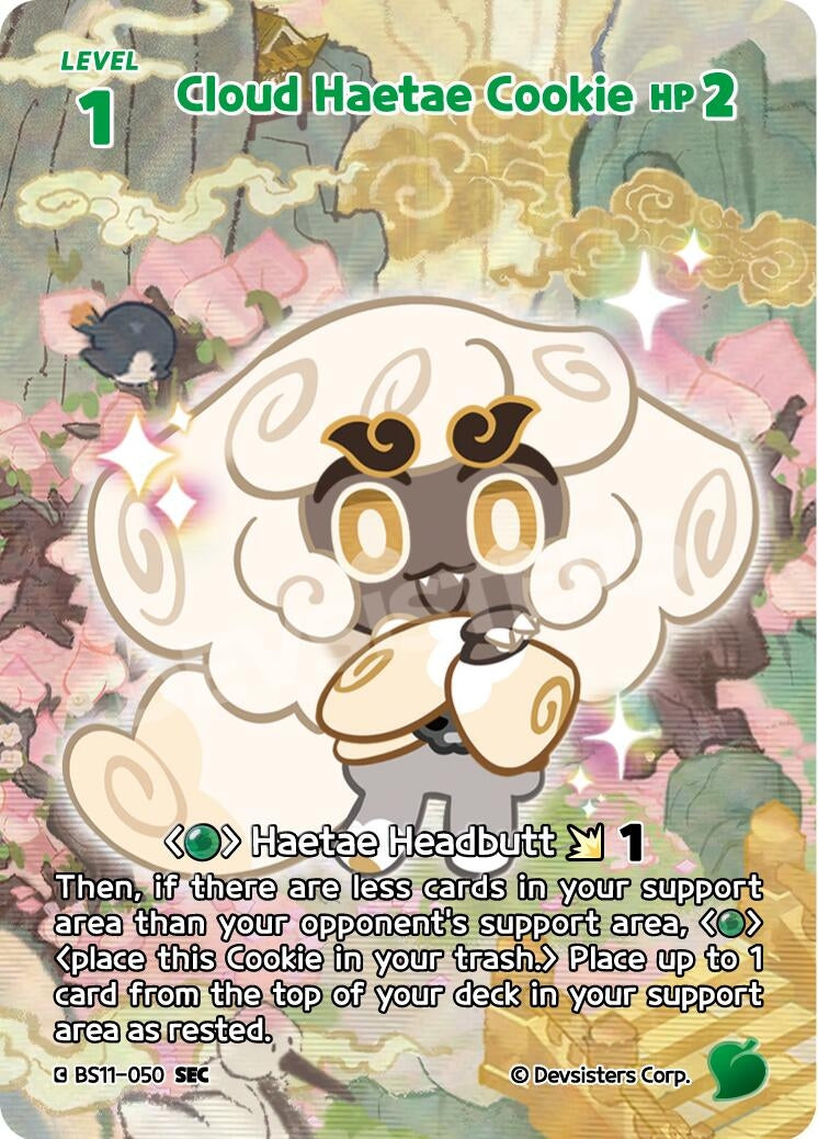 Image for Cloud Haetae Cookie (SEC) (BS11-050) (BS10-BS11) - CookieRun: Braverse TCG