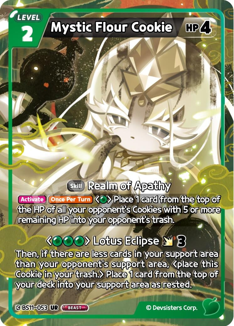 Image for Mystic Flour Cookie (BS11-053) (BS10-BS11) - CookieRun: Braverse TCG