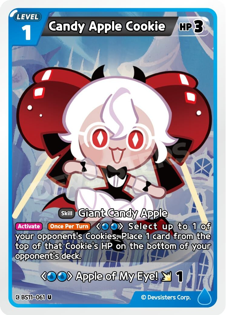 Image for Candy Apple Cookie (BS11-061) (BS10-BS11) - CookieRun: Braverse TCG