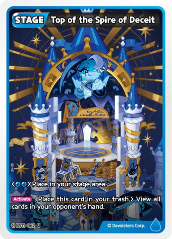 Image for Top of the Spire of Deceit (BS11-062) (BS10-BS11) - CookieRun: Braverse TCG