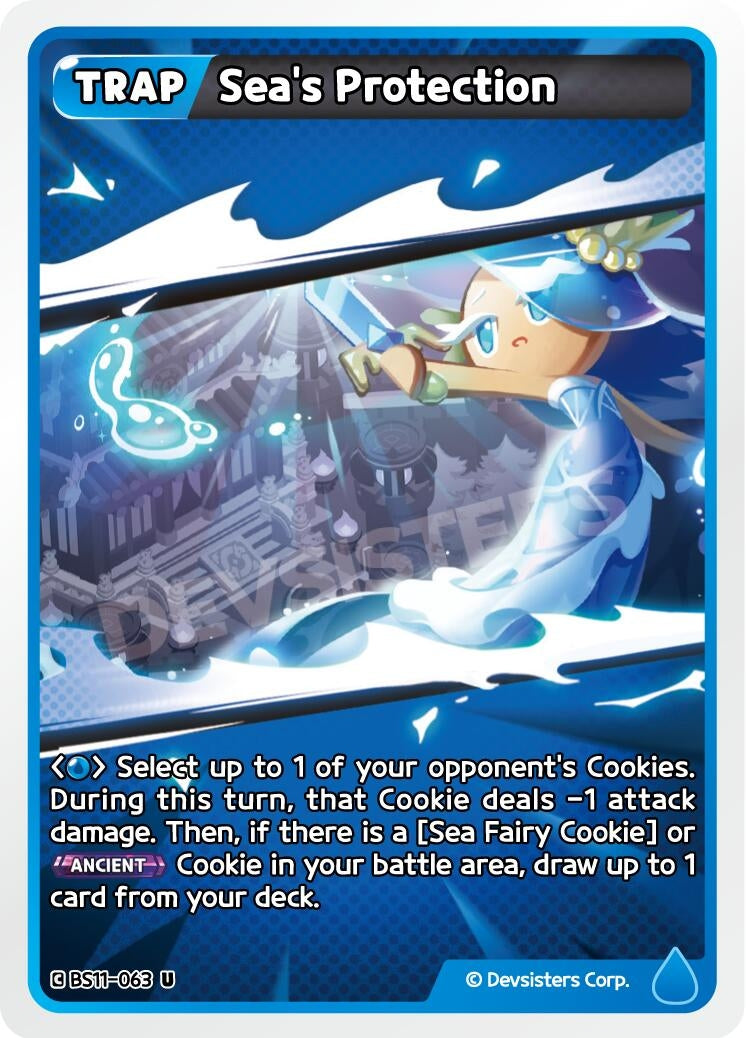 Image for Sea's Protection (BS11-063) (BS10-BS11) - CookieRun: Braverse TCG
