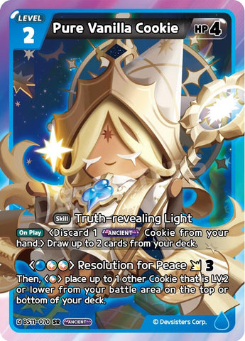 Image for Pure Vanilla Cookie (BS11-070) (BS10-BS11) - CookieRun: Braverse TCG