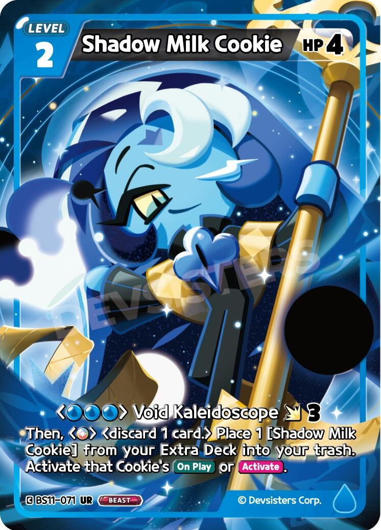 Image for Shadow Milk Cookie (BS11-071) (BS10-BS11) - CookieRun: Braverse TCG