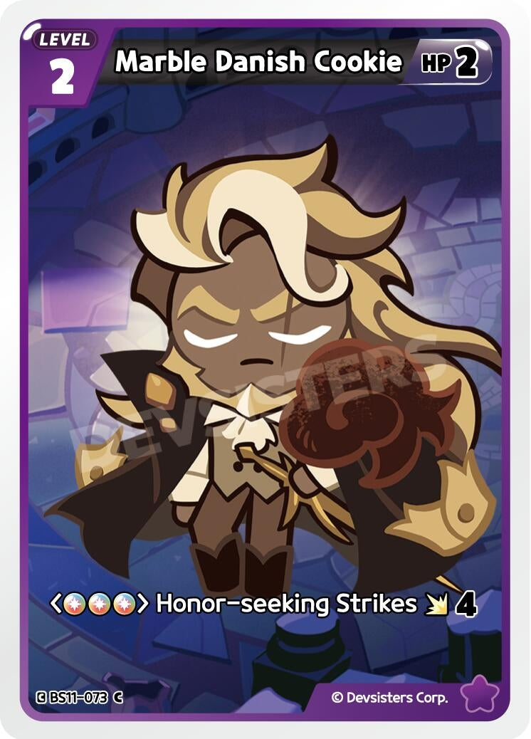 Image for Marble Danish Cookie (BS11-073) (BS10-BS11) - CookieRun: Braverse TCG