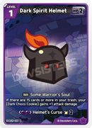 Image for Dark Spirit Helmet (BS11-077) (BS10-BS11) - CookieRun: Braverse TCG