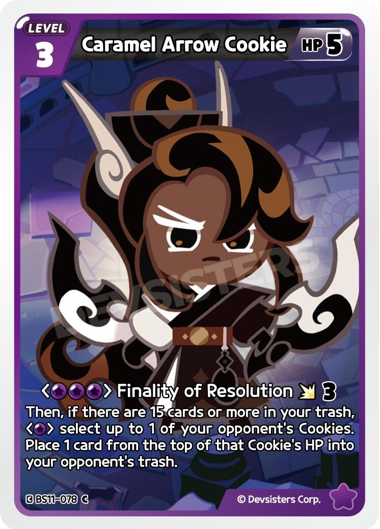 Image for Caramel Arrow Cookie (BS11-078) (BS10-BS11) - CookieRun: Braverse TCG