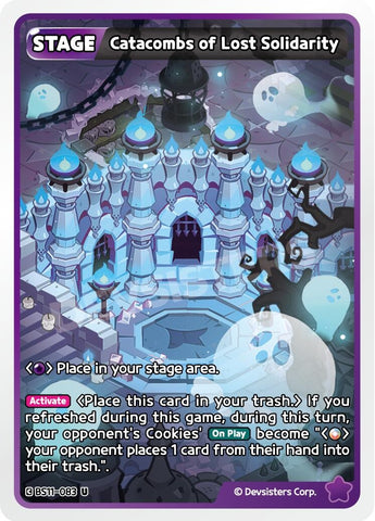 Image for Catacombs of Lost Solidarity (BS11-083) (BS10-BS11) - CookieRun: Braverse TCG