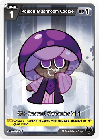 Image for Poison Mushroom Cookie (BS11-093) (BS10-BS11) - CookieRun: Braverse TCG
