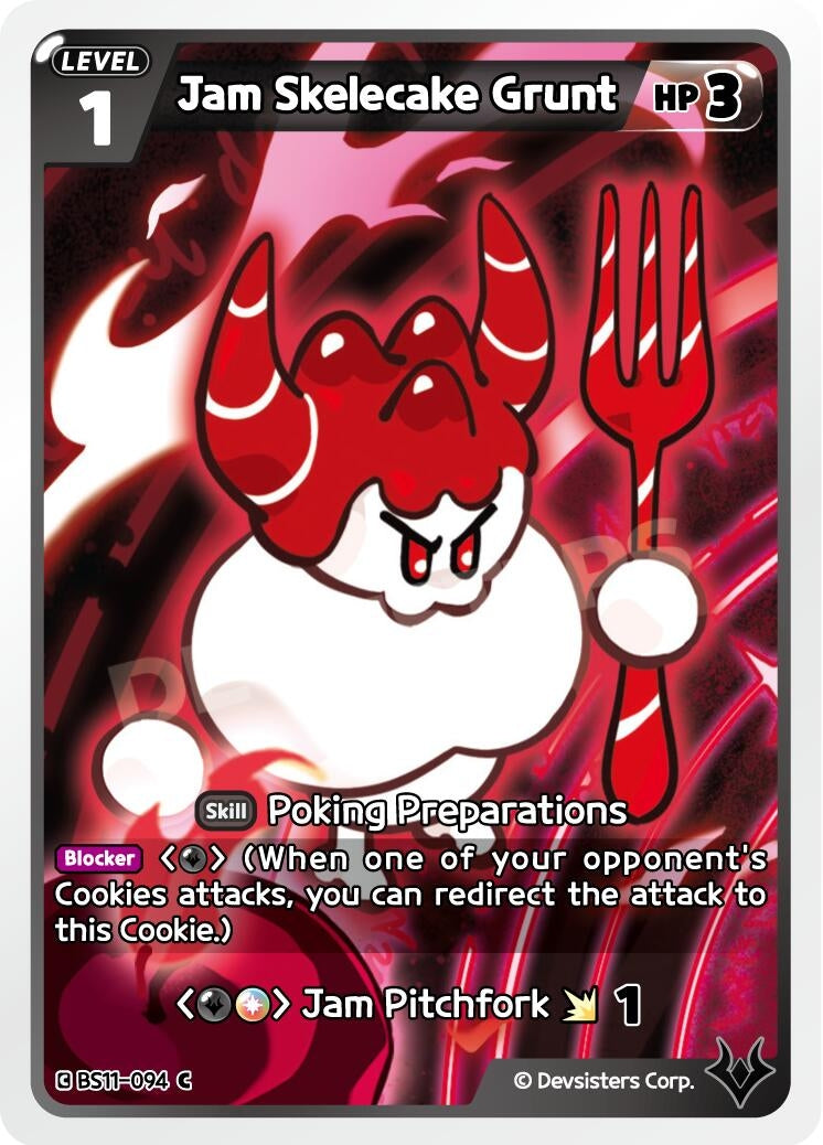 Image for Jam Skelecake Grunt (BS11-094) (BS10-BS11) - CookieRun: Braverse TCG