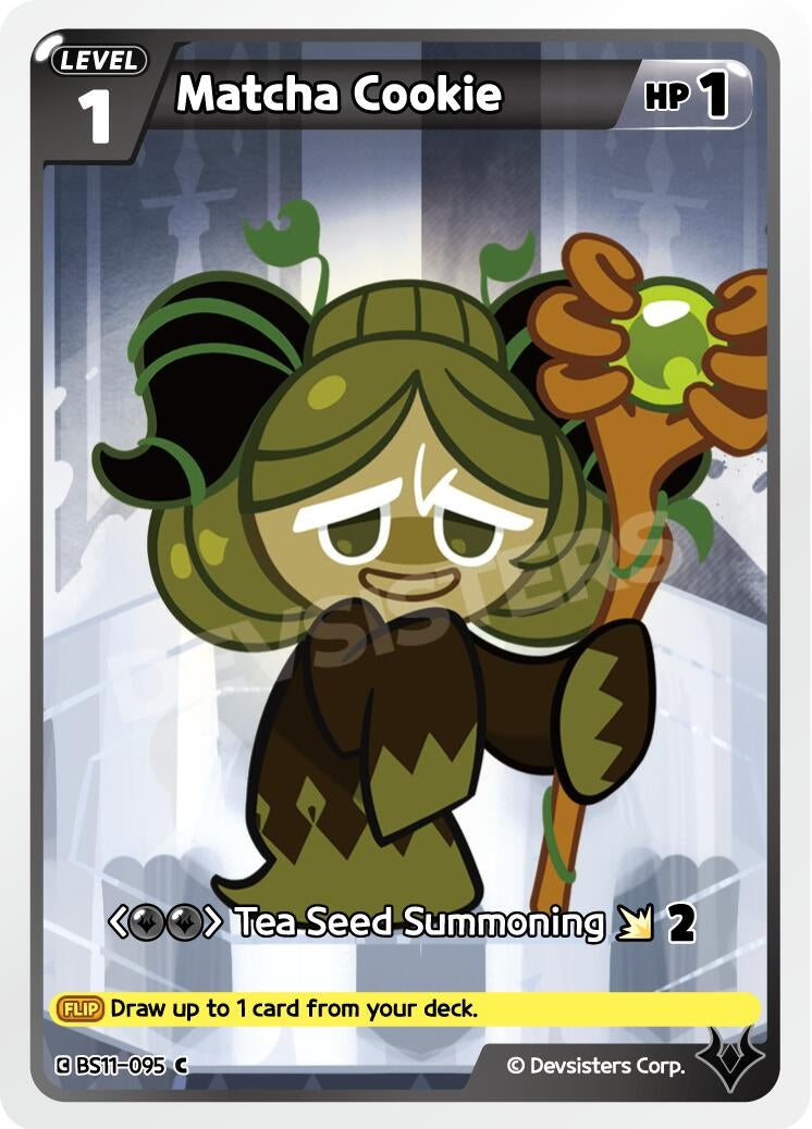 Image for Matcha Cookie (BS11-095) (BS10-BS11) - CookieRun: Braverse TCG