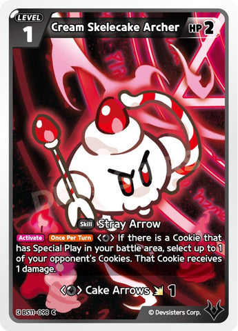 Image for Cream Skelecake Archer (BS11-098) (BS10-BS11) - CookieRun: Braverse TCG