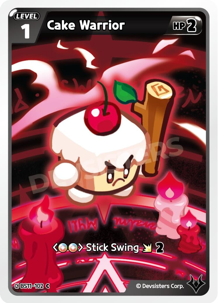 Image for Cake Warrior (BS11-102) (BS10-BS11) - CookieRun: Braverse TCG
