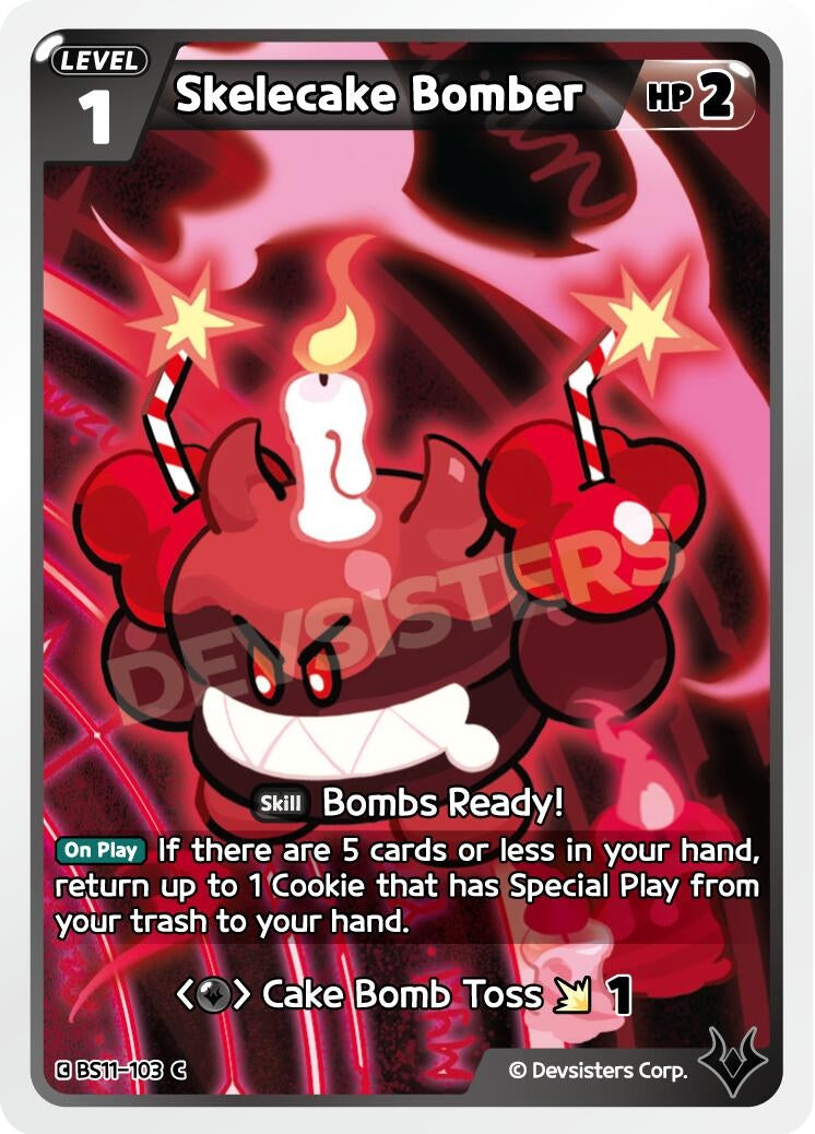 Image for Skelecake Bomber (BS11-103) (BS10-BS11) - CookieRun: Braverse TCG