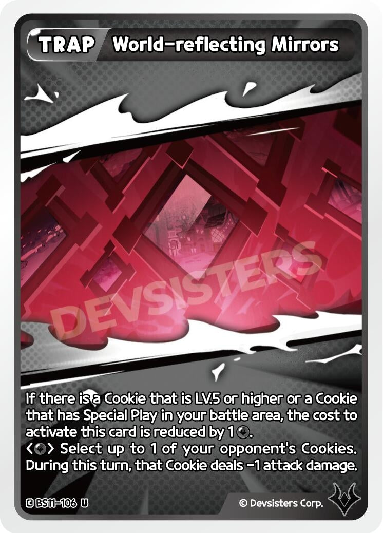 Image for World-reflecting Mirrors (BS11-106) (BS10-BS11) - CookieRun: Braverse TCG