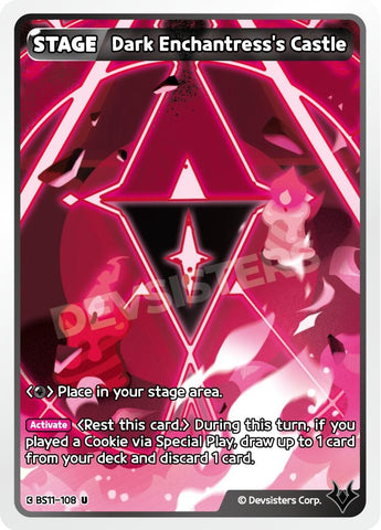 Image for Dark Enchantress's Castle (BS11-108) (BS10-BS11) - CookieRun: Braverse TCG