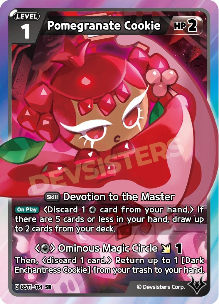 Image for Pomegranate Cookie (BS11-114) (BS10-BS11) - CookieRun: Braverse TCG