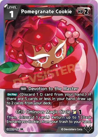Image for Pomegranate Cookie (BS11-114) (BS10-BS11) - CookieRun: Braverse TCG