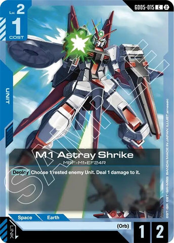 Image for M1 Astray Shrike (GD05) - Gundam Card Game