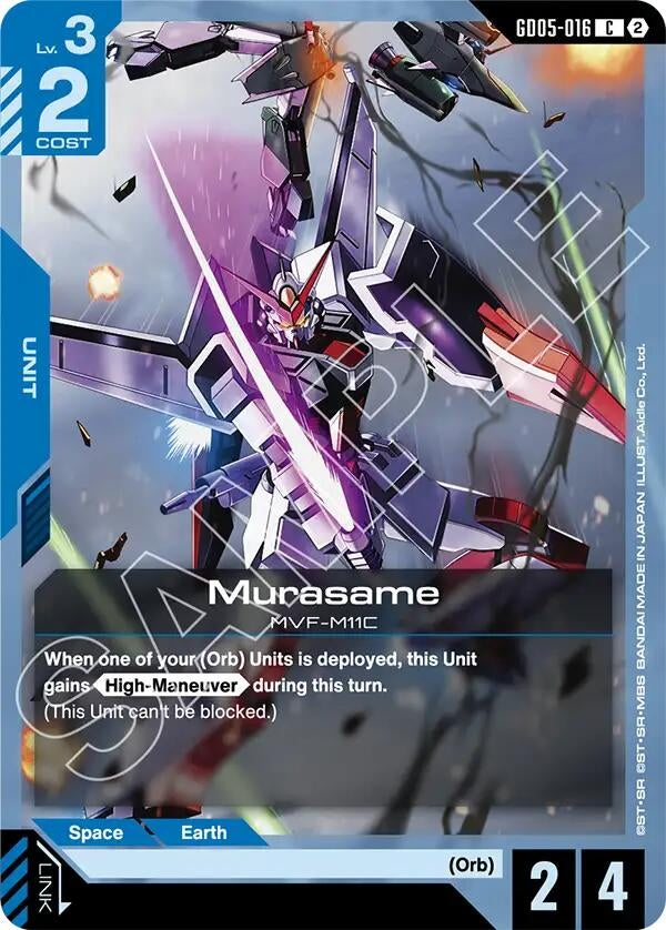 Image for Murasame (GD05) - Gundam Card Game