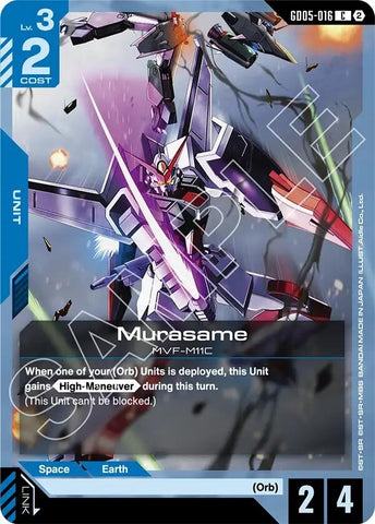 Image for Murasame (GD05) - Gundam Card Game