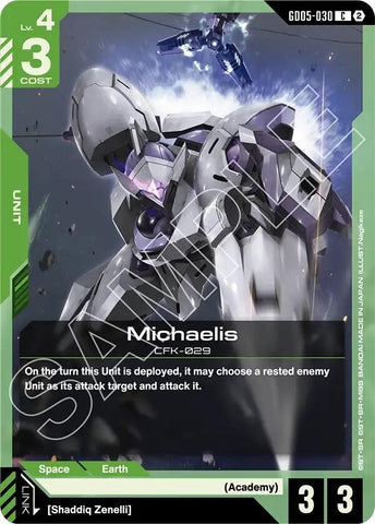 Image for Michaelis (GD05-030) (GD05) - Gundam Card Game
