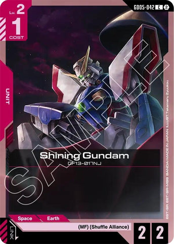 Image for Shining Gundam (GD05-042) (GD05-042) (GD05) - Gundam Card Game