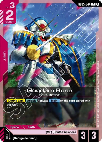 Image for Gundam Rose (GD05-044) (GD05) - Gundam Card Game