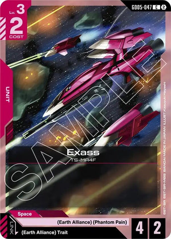 Image for Exass (GD05-047) (GD05) - Gundam Card Game