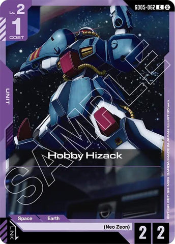 Image for Hobby Hizack (GD05-062) (GD05) - Gundam Card Game