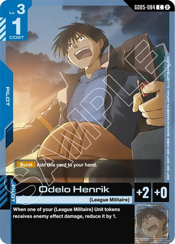 Image for Odelo Henrik (GD05-084) (GD05) - Gundam Card Game