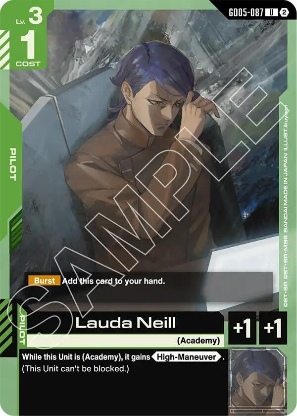Image for Lauda Neill (GD05-087) (GD05) - Gundam Card Game