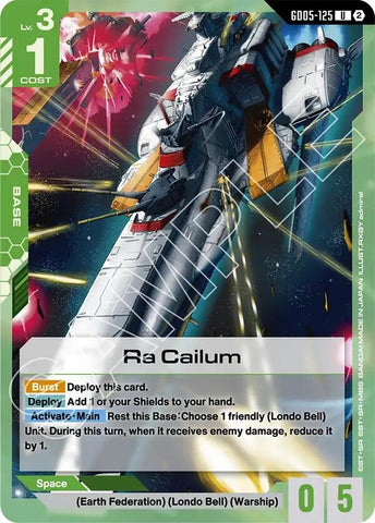 Image for Ra Cailum (GD05-125) (GD05) - Gundam Card Game