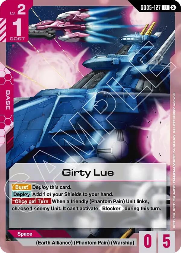 Image for Girty Lue (GD05-127) (GD05) - Gundam Card Game