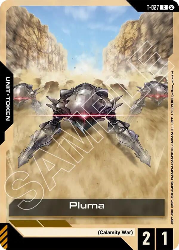 Image for Pluma (T-027) (T-027) (GD05) - Gundam Card Game