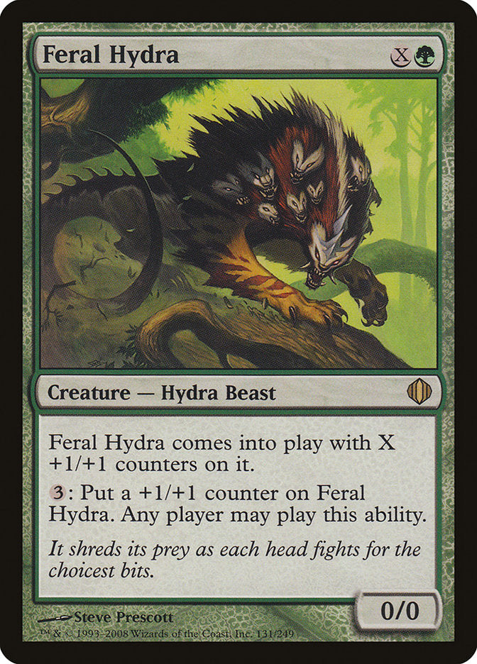 Hydre sauvage (Hors format) [Cartes hors format]