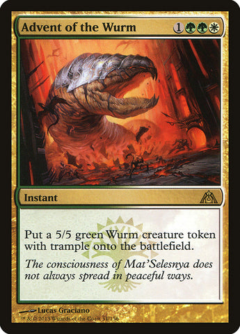Avènement du Wurm [Labyrinthe du Dragon]