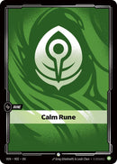 Image for Calm Rune (R02) (VEN) - Riftbound: League of Legends Trading Card Game