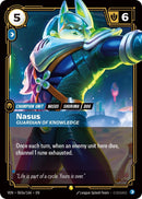 Image for Nasus, Guardian of Knowledge (Alternate Art) (063a/166) (VEN) - Riftbound: League of Legends Trading Card Game