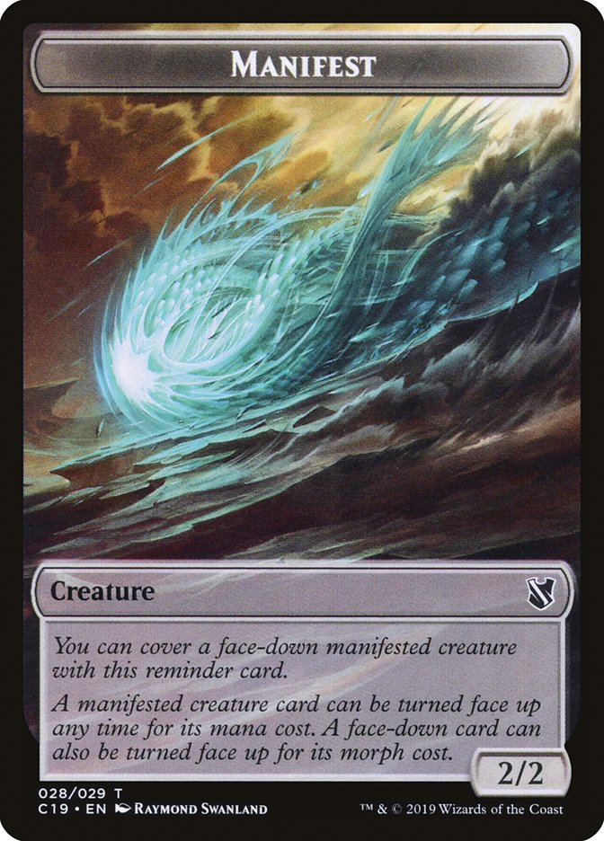 Manifestation [Jetons Commander 2019]