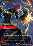 Image for Vi, Destructive (167/166) (VEN) - Riftbound: League of Legends Trading Card Game